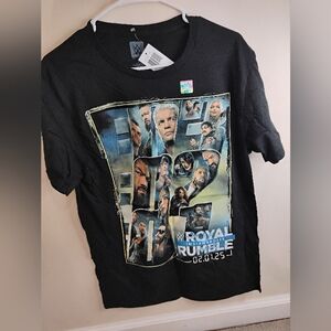 WWE Black Graphic T-Shirt Men Size M